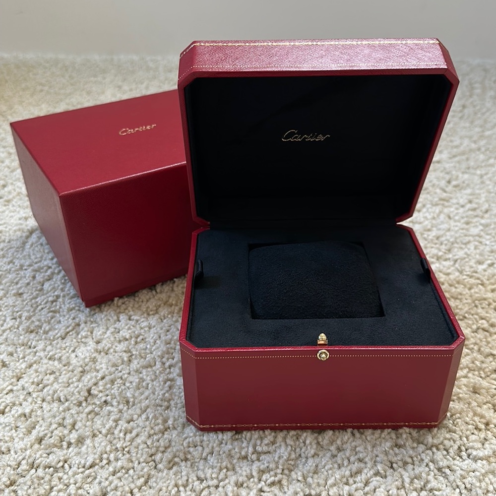 New Cartier Watch Box